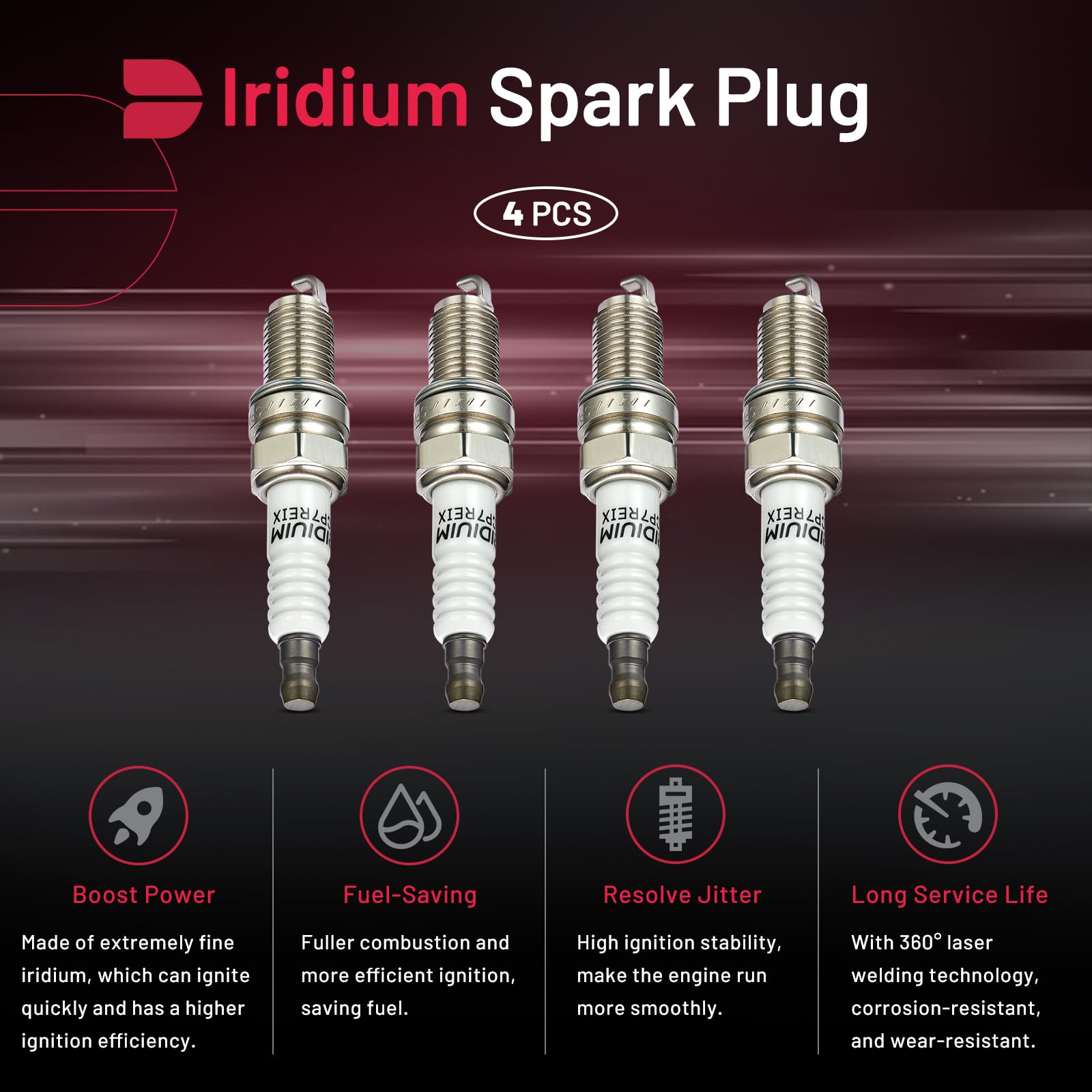 OE-compatible DCPR7EIX 6046 HF170B for easy cross-reference.