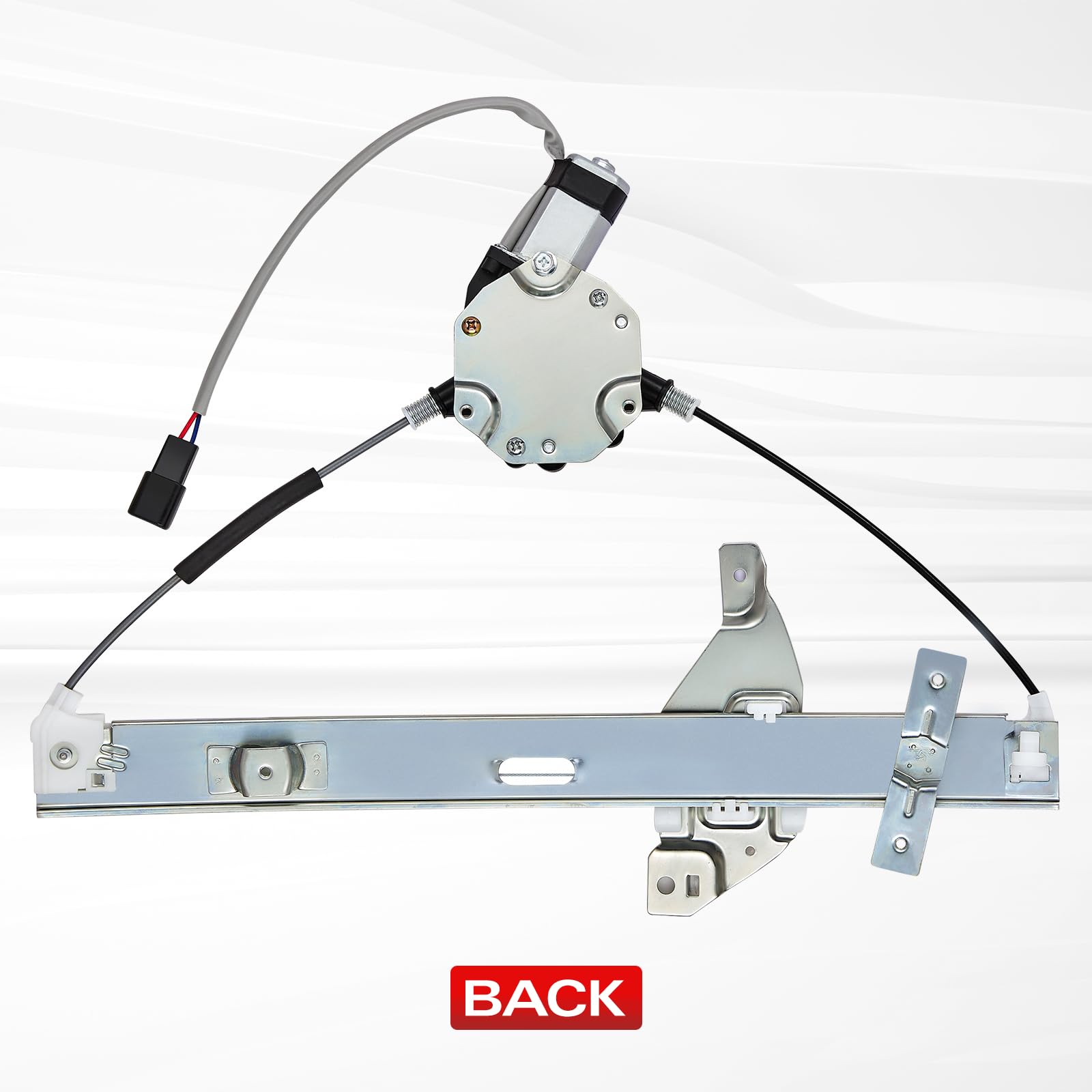 Power window regulator with motor component from BDFHYK in close-up