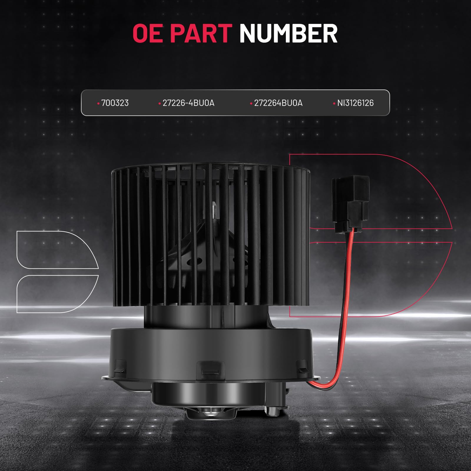 BDFHYK sealed shipping packaging minimizes noise and imbalance after install.
