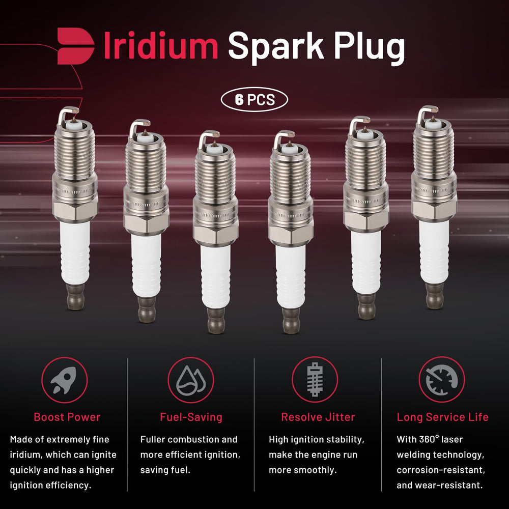 BDFHYK spark plug installation in engine bay for easy replacement.