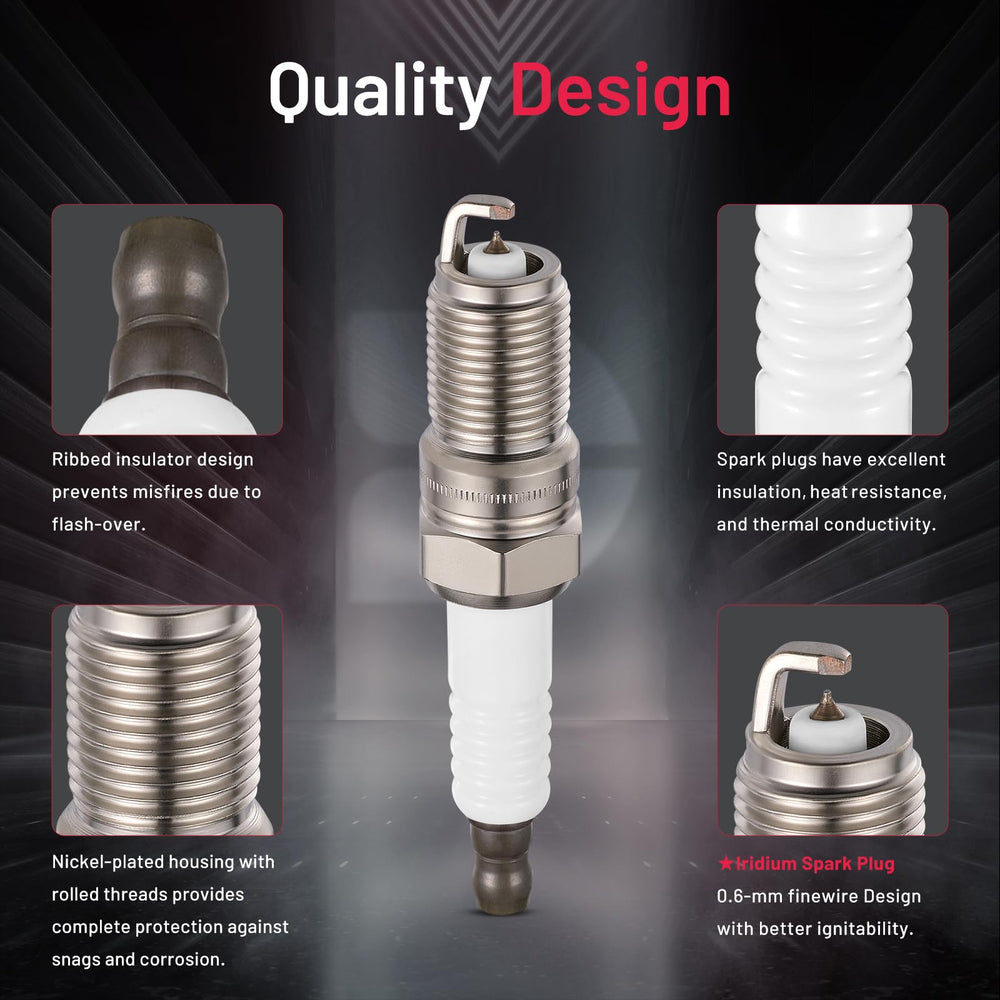 BDFHYK spark plug packaging and label highlighting OE-grade quality.