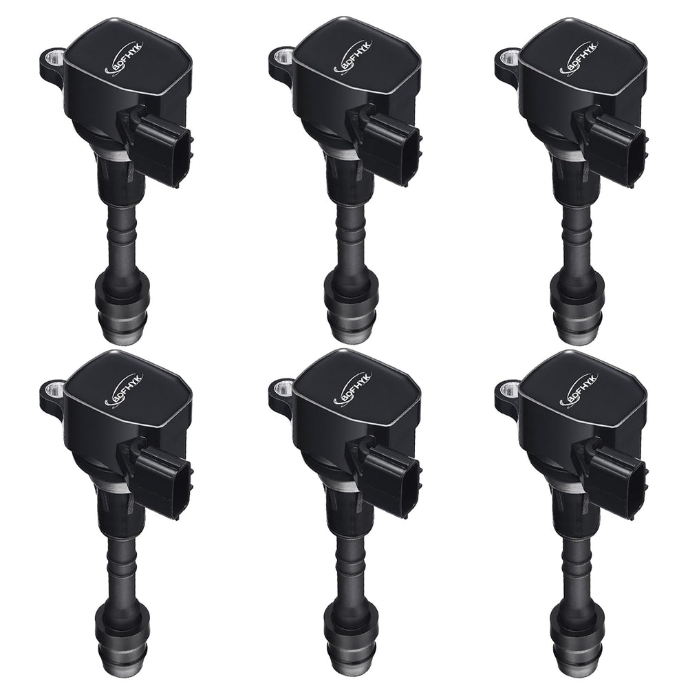 BDFHYK UF349 ignition coil close-up highlighting robust construction for reliable ignition.