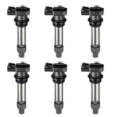 BDFHYK UF569 ignition coil pack front view offering reliable startup potential.