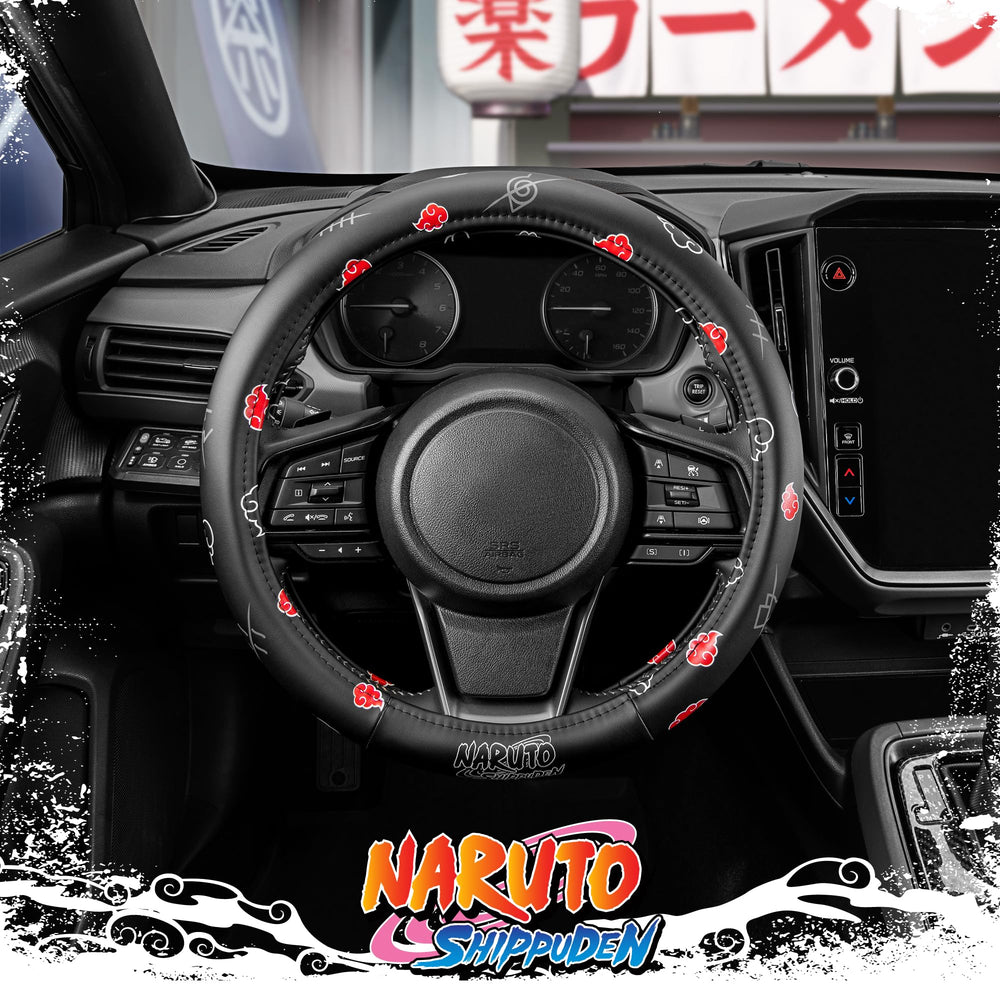 BDK 15-inch universal fit steering cover enhances grip and comfort on daily drives
