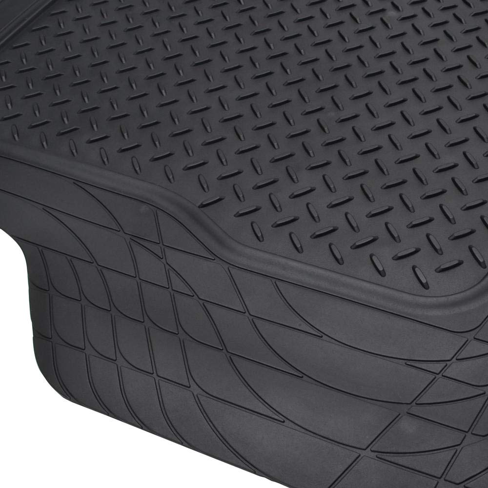 BDK all-weather rubber protection for cars, SUVs, and sedans.