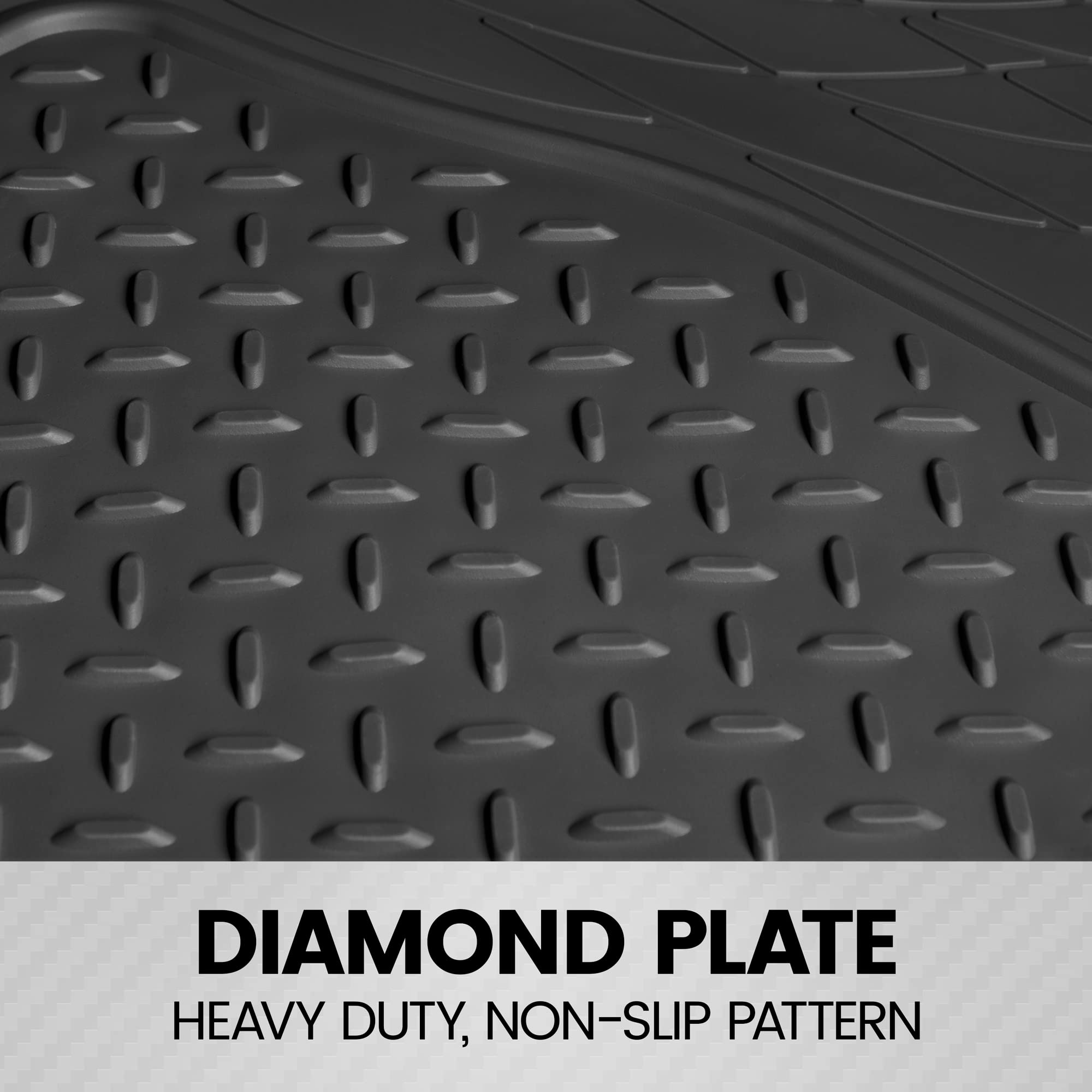 BDK anti-slip top grid prevents items from shifting.