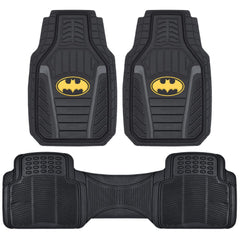 BDK Armored Batman front mat angled view showing secure, non-slip fit