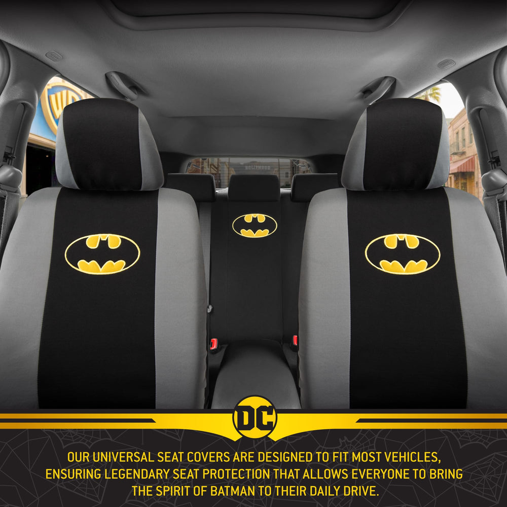BDK Batman 9pc seat covers universal fit for most vehicles