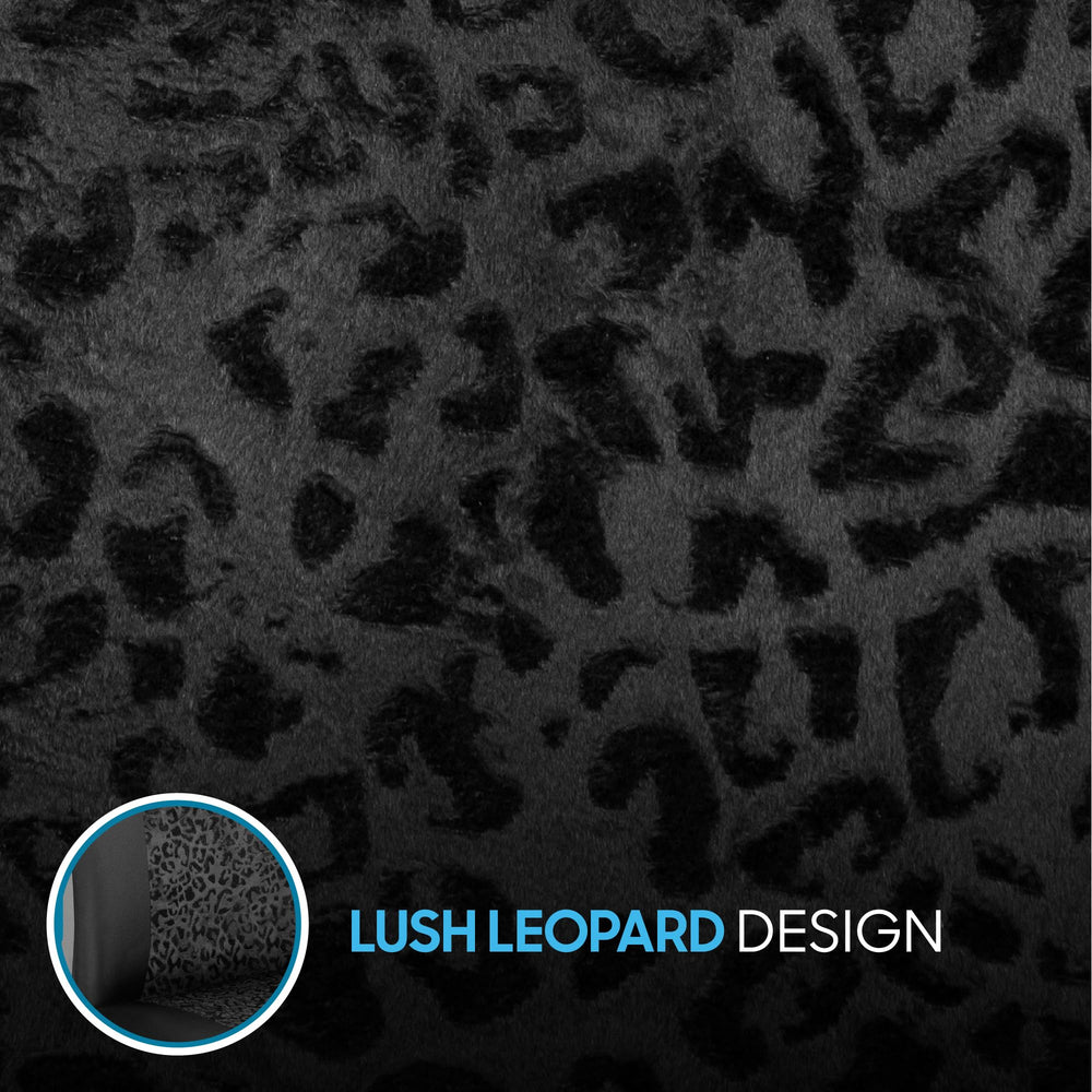 BDK Leopard headrest close-up showing stitching and fit