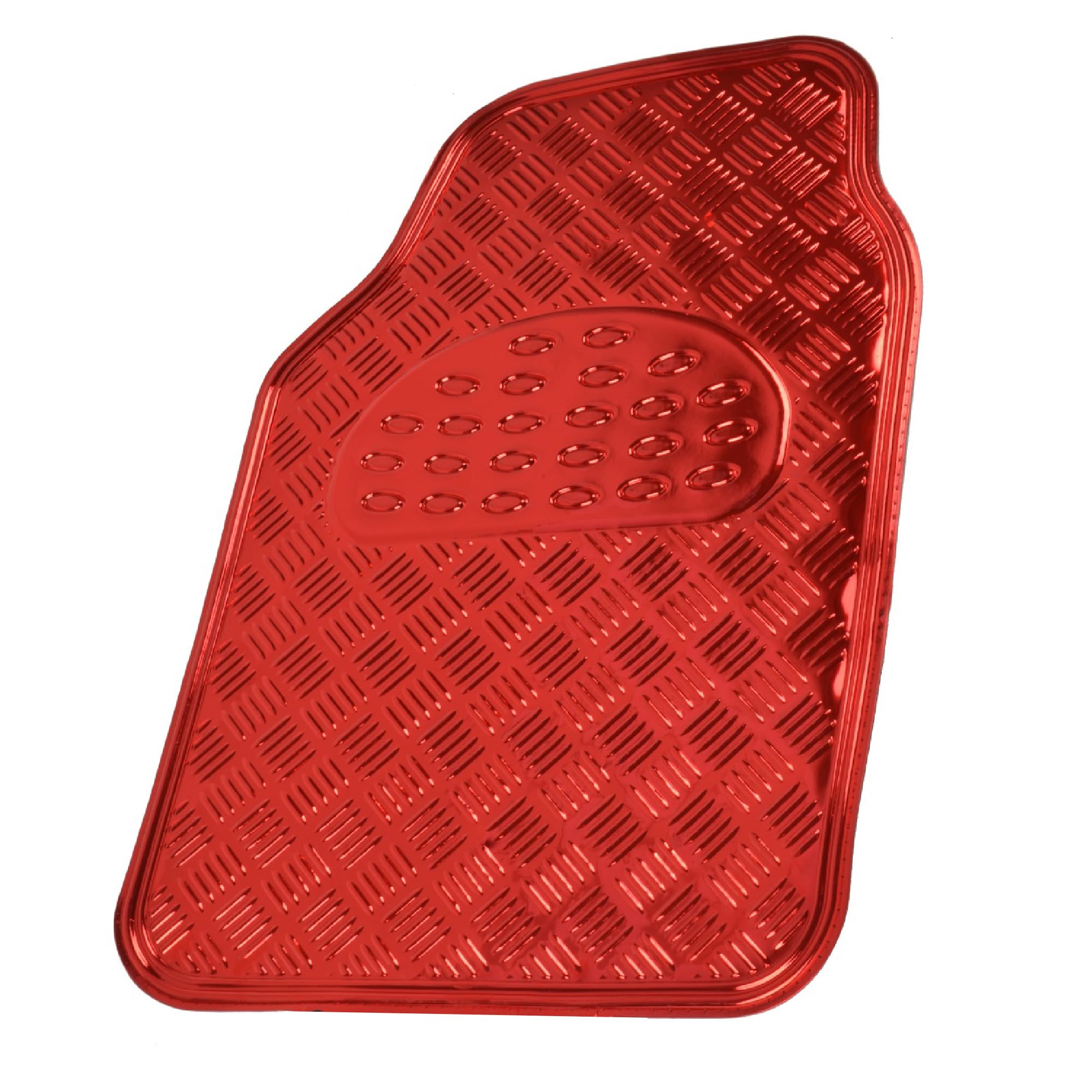 BDK chrome mats install quickly for instant interior protection.