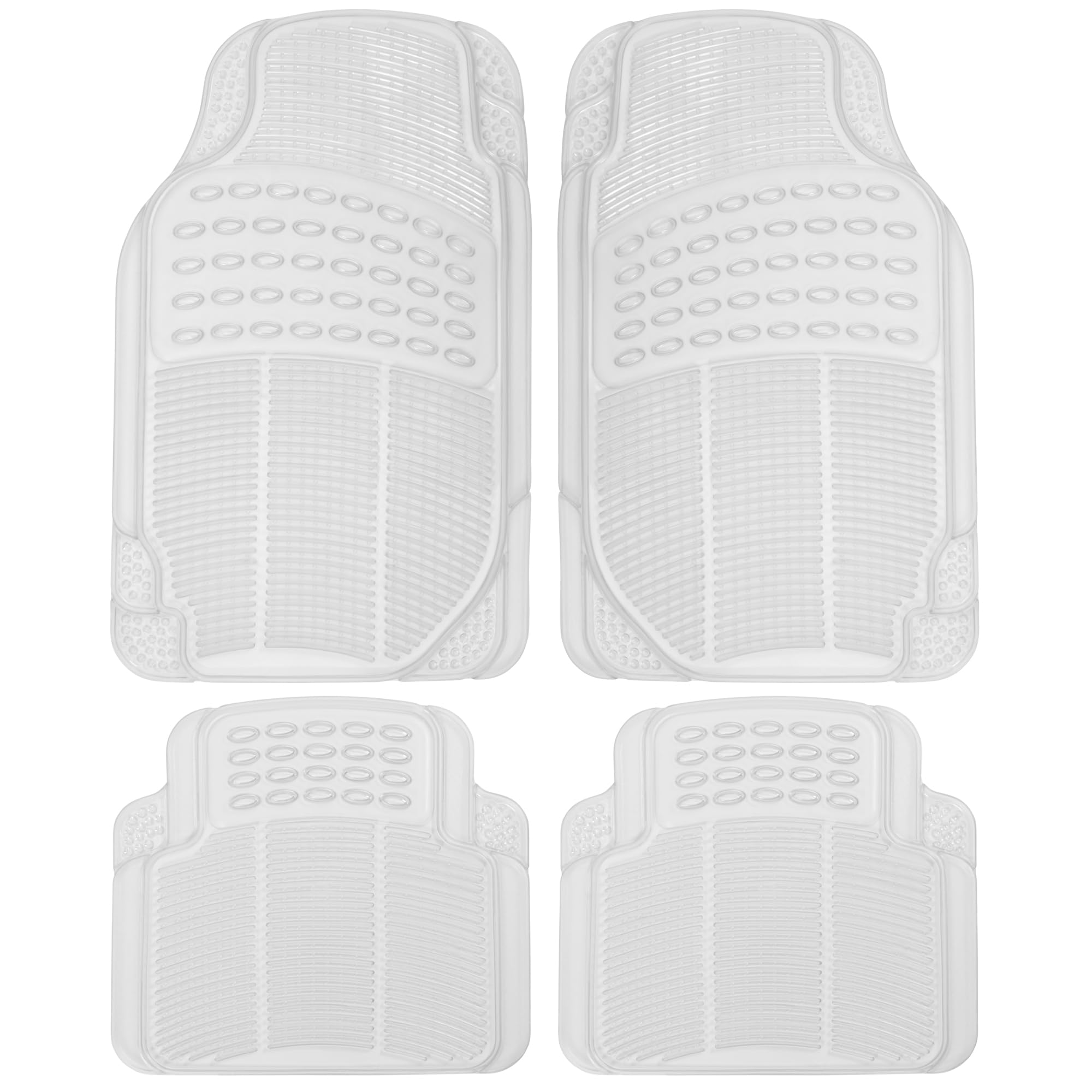 BDK heavy-duty front mats provide durable, all-weather protection for the cabin.