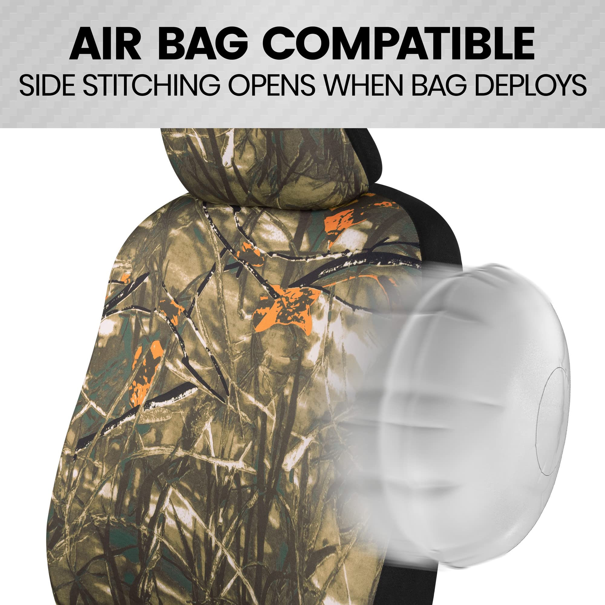 BDK Hunter Camo interior setup shows a ready to install kit