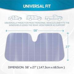 BDK Lavender Shine accordion folding design shown for easy storage and use