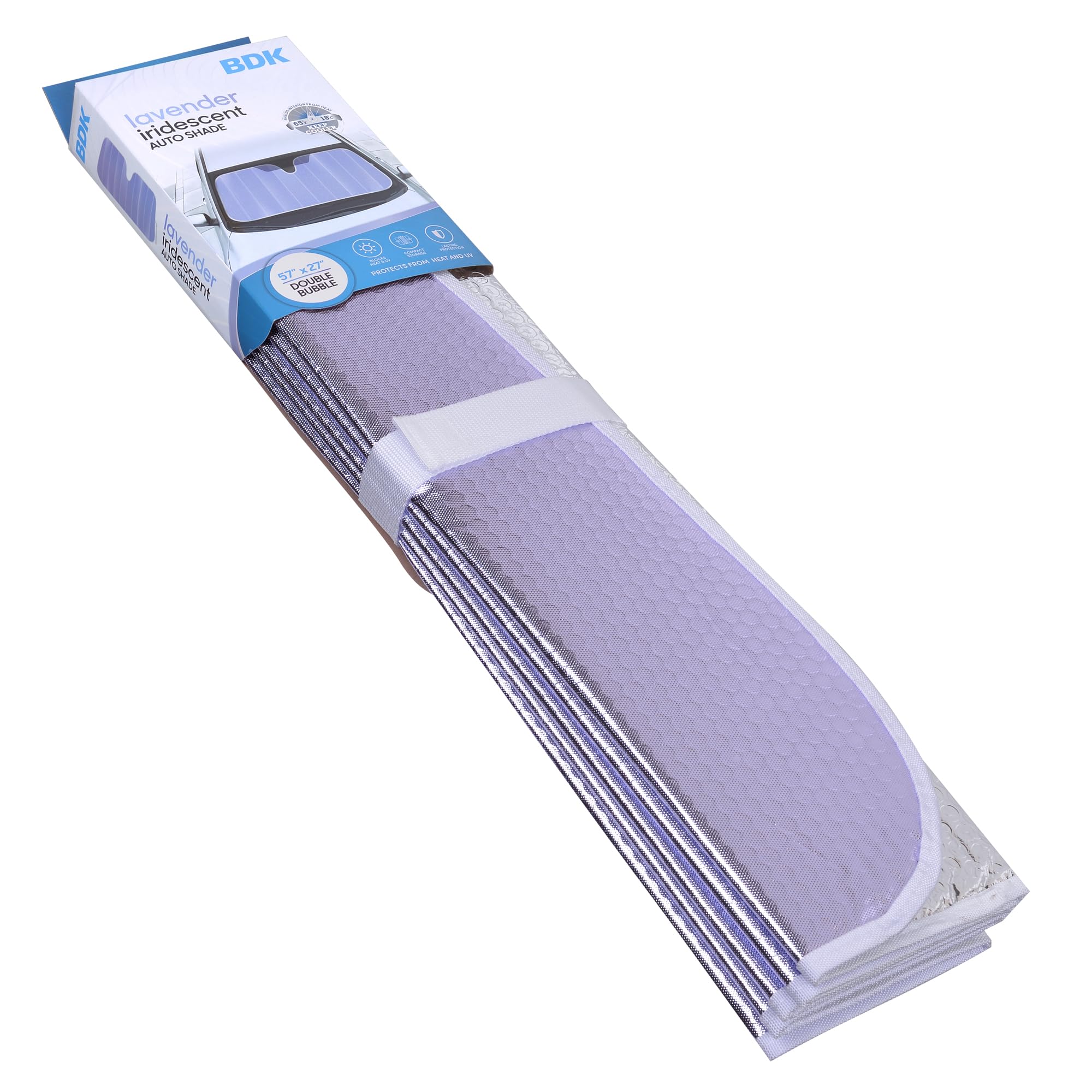 BDK Lavender Shine universal front window fit suits many vehicle types
