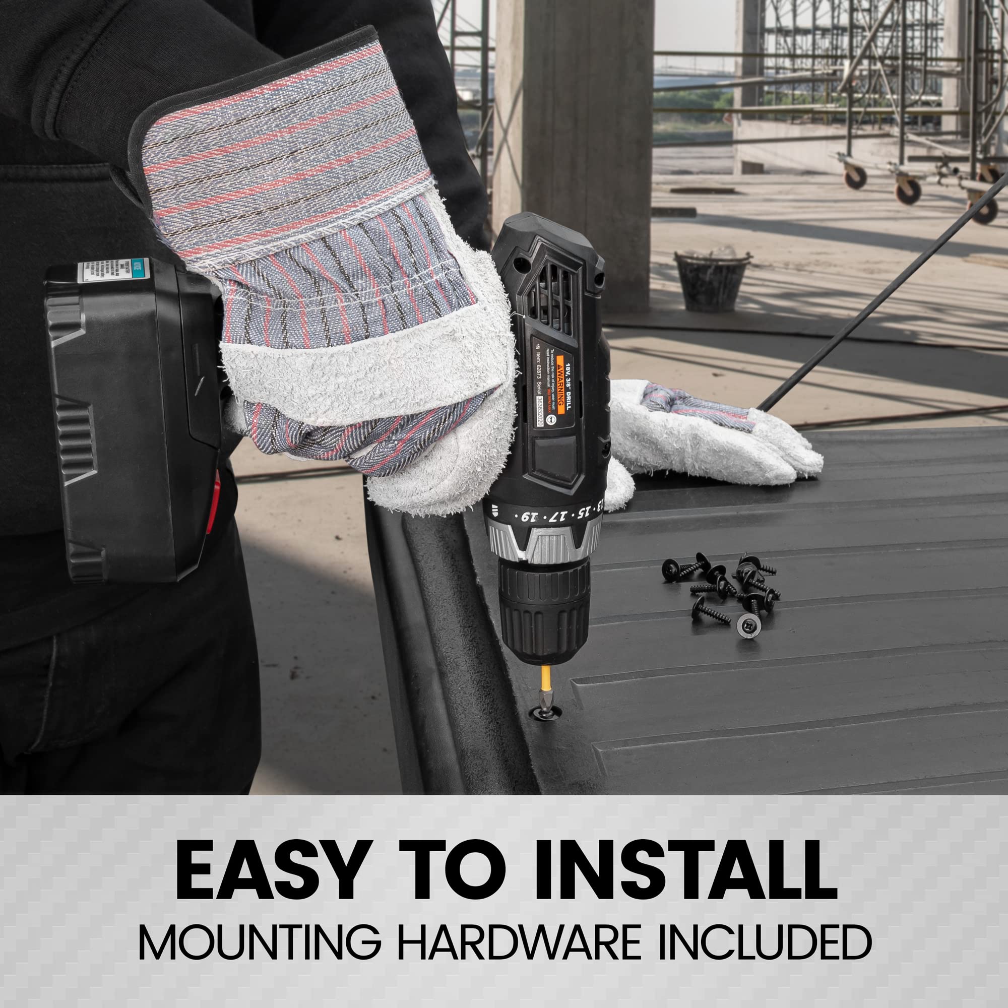 BDK MT-600A easy-install with screws included for quick setup.