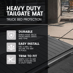 BDK MT-600A heavy-duty rubber for durable cargo bed protection.