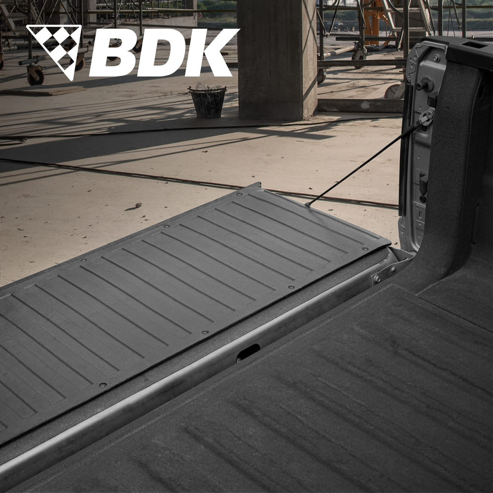 BDK MT-600A trim-to-fit design for universal tailgate coverage.
