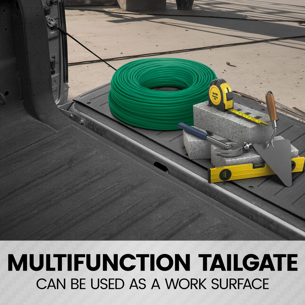 BDK MT-600A waterproof protection reduces spills and wear on tailgate.