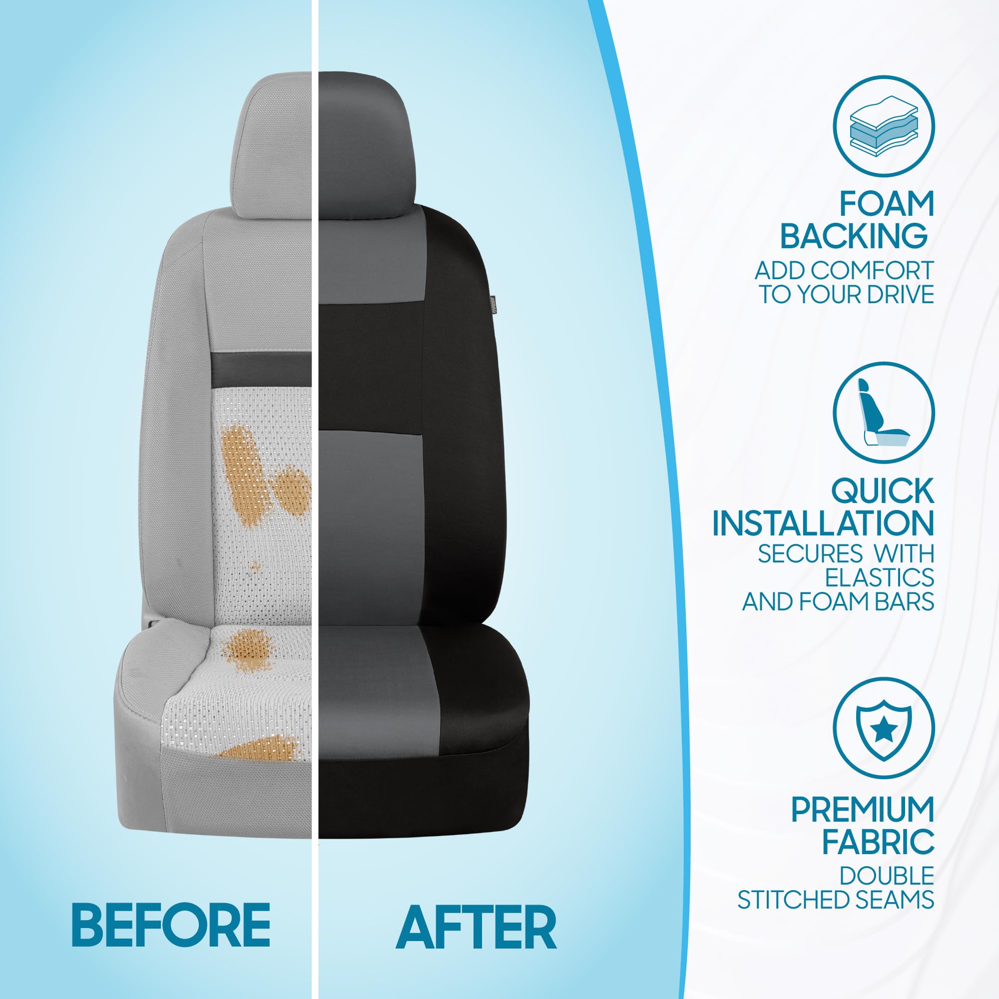 BDK PolyPro breathable materials promote airflow for all-season comfort.