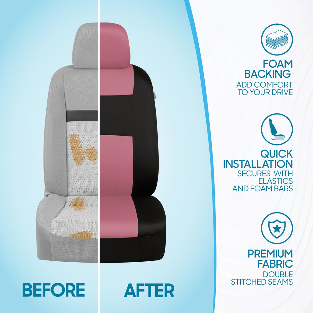 BDK PolyPro pink on black interior shot emphasizing breathable material.