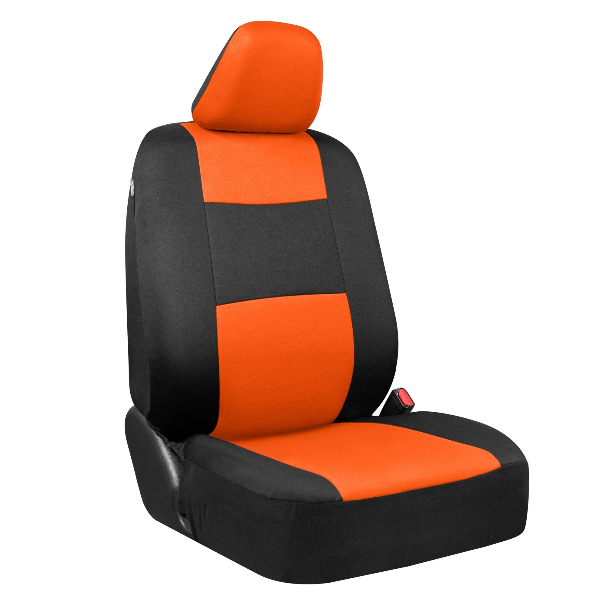 BDK PolyPro rear seat cover split bench orange on black adds durable interior styling