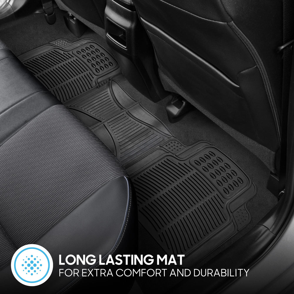 BDK ProLiner anti-slip bottom keeps mats securely in place during drives