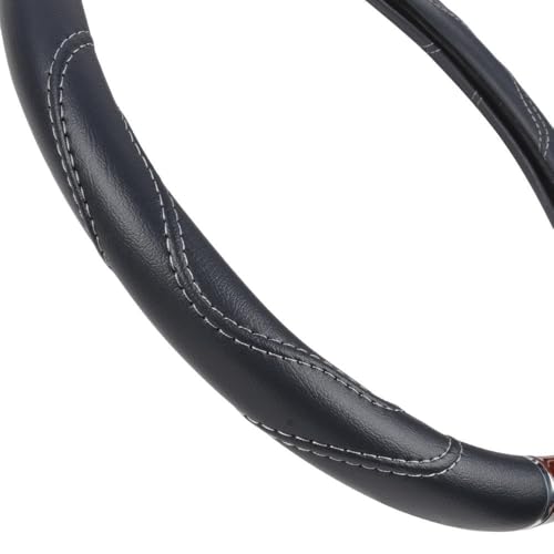 BDK truck-ready 18-inch steering wheel cover fits large rigs with secure grip.