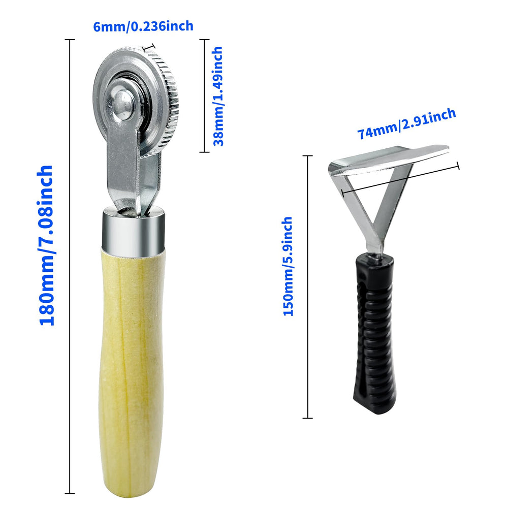 BDYAQGC tire liner scraper cleans debris for better patch bonding.