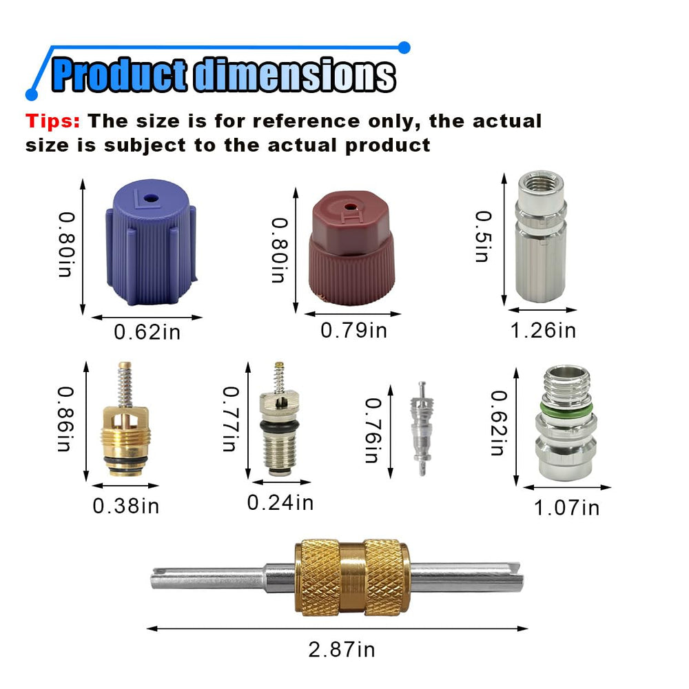 BDZMC high-pressure valve in use for automotive A/C service