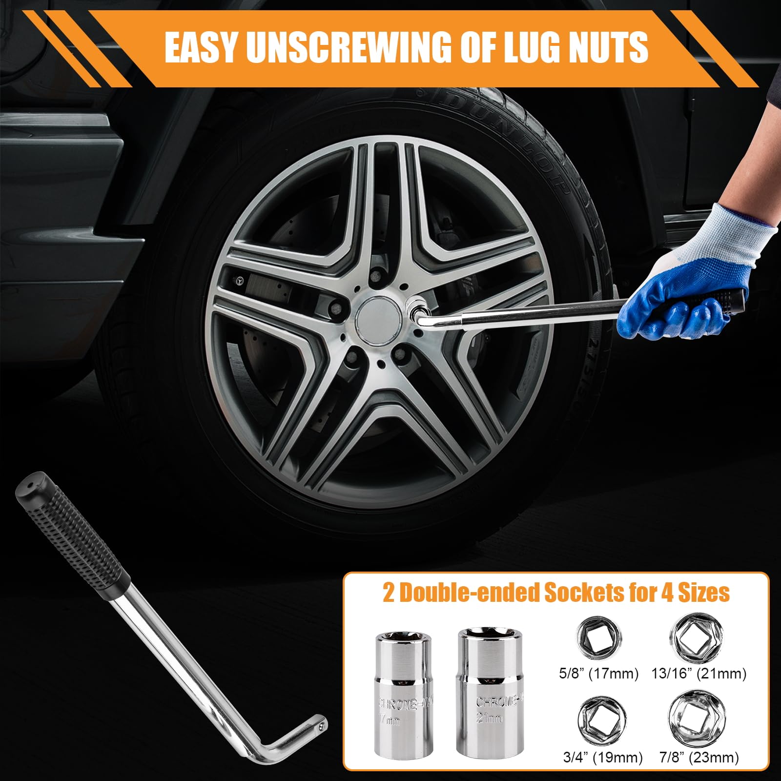 Beaiguna pencil tire pressure gauge checks inflation on the go