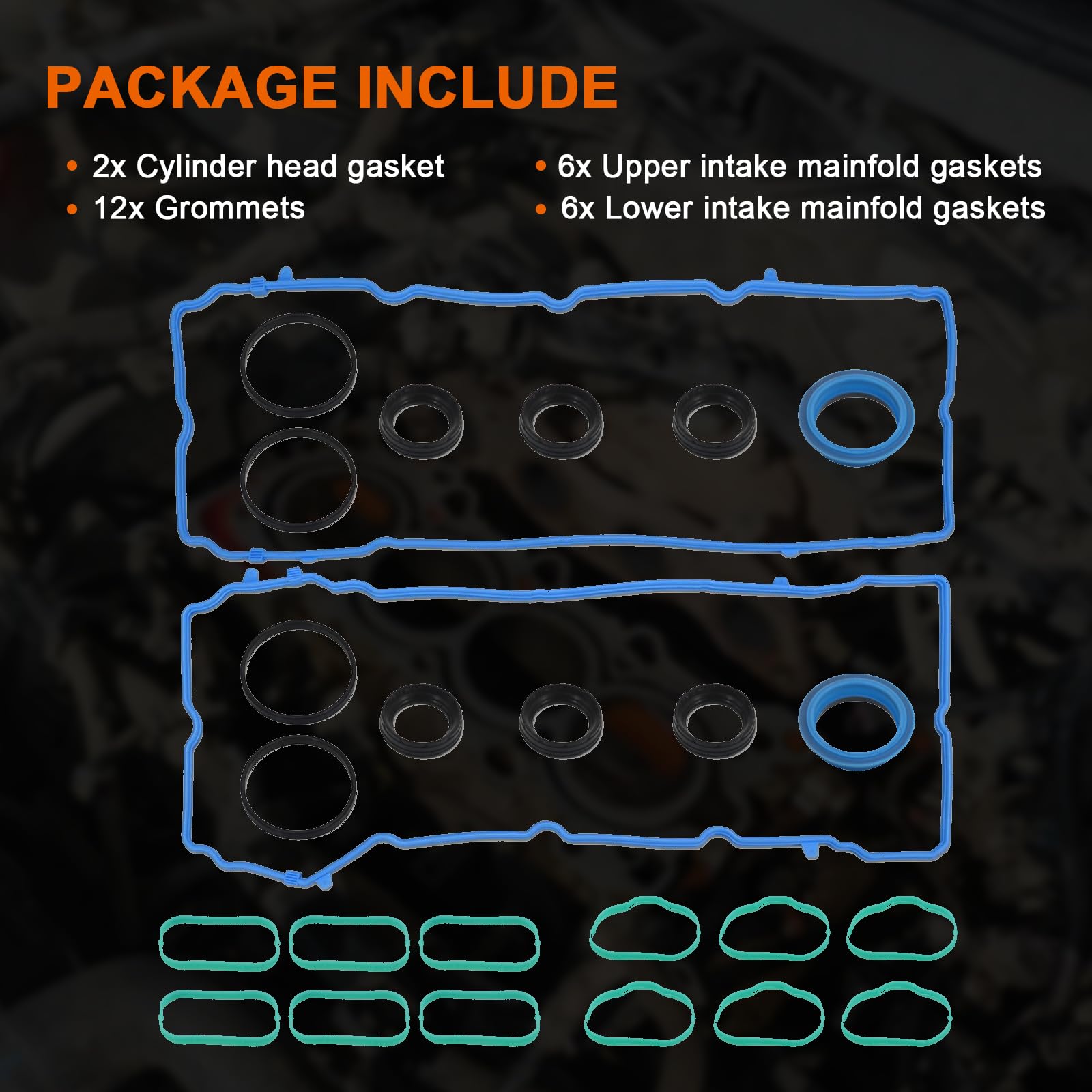 BEAMINGAUTO high-temperature resistance gasket for durable engine sealing.