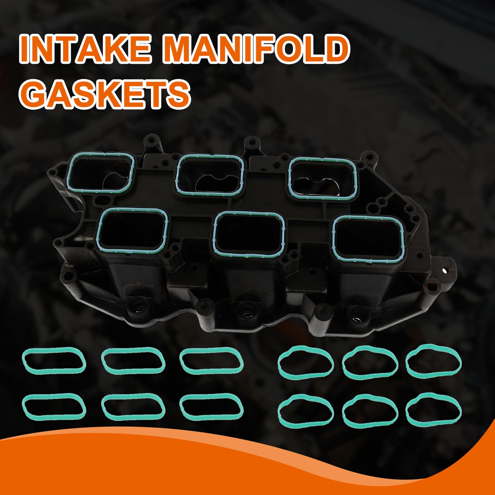 BEAMINGAUTO OEM replacement 5184596AE gasket with exact fit for 3.6L engines.