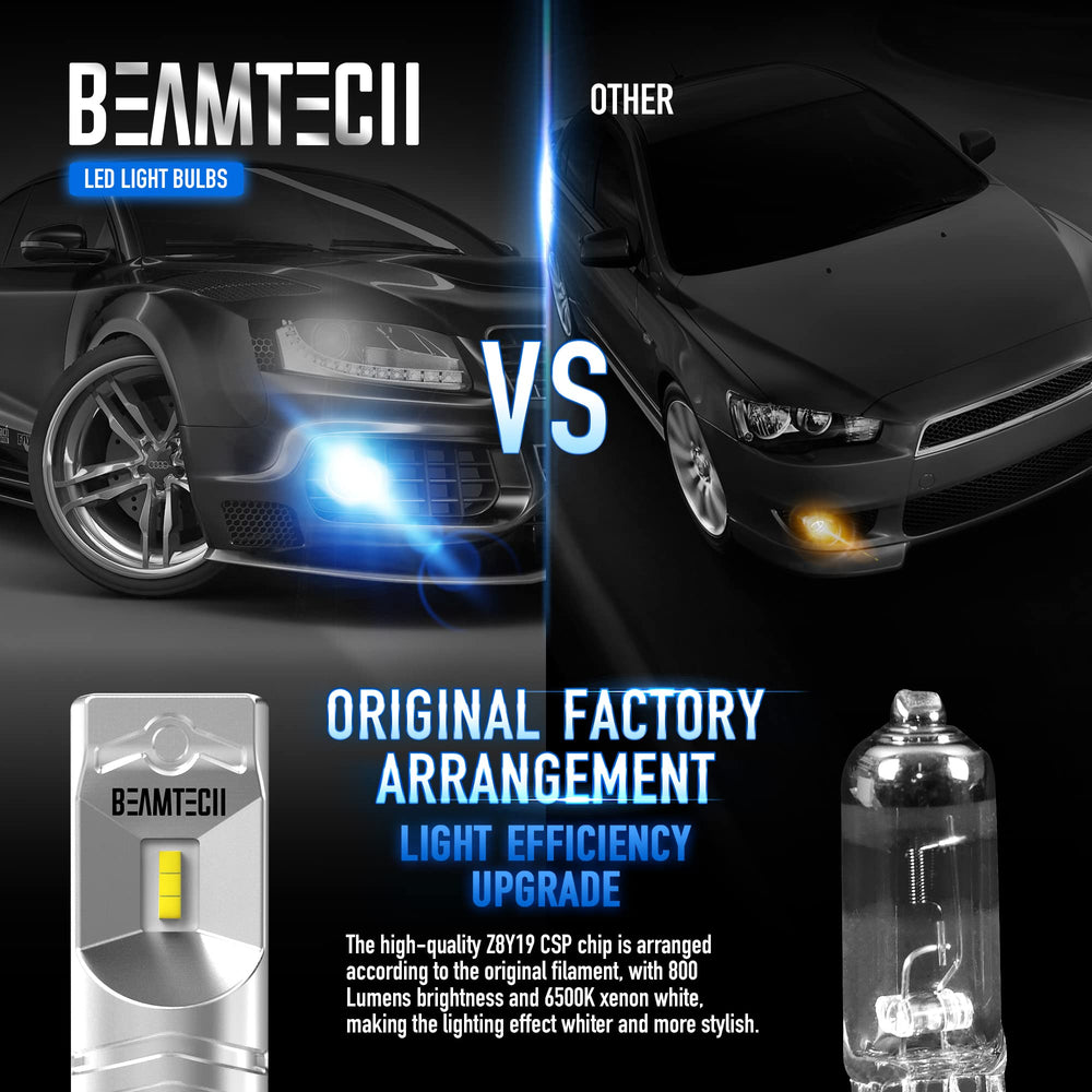 BEAMTECH H10 30W output provides bright beam with efficient power use