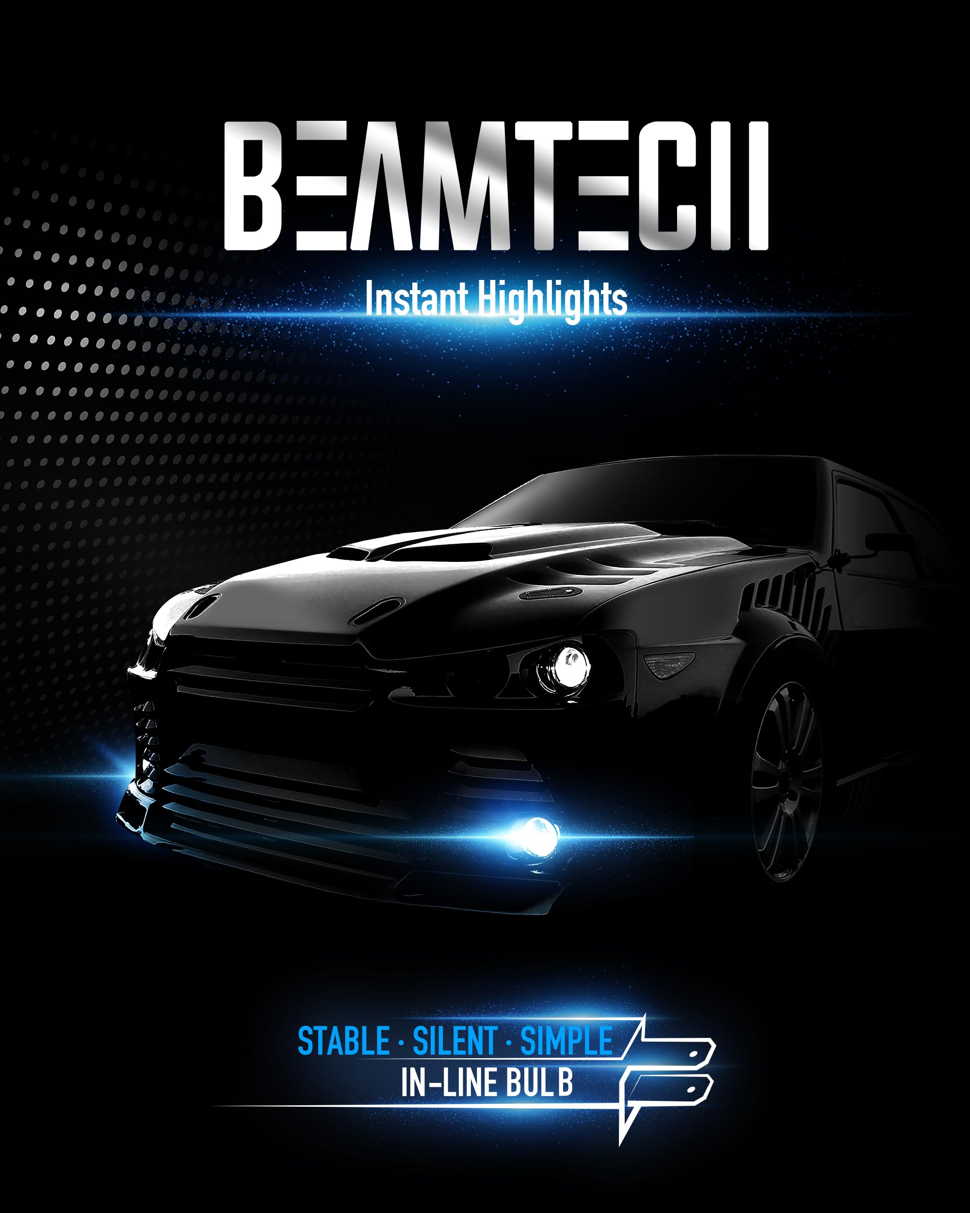 BEAMTECH durable bulbs reduce frequent replacements.