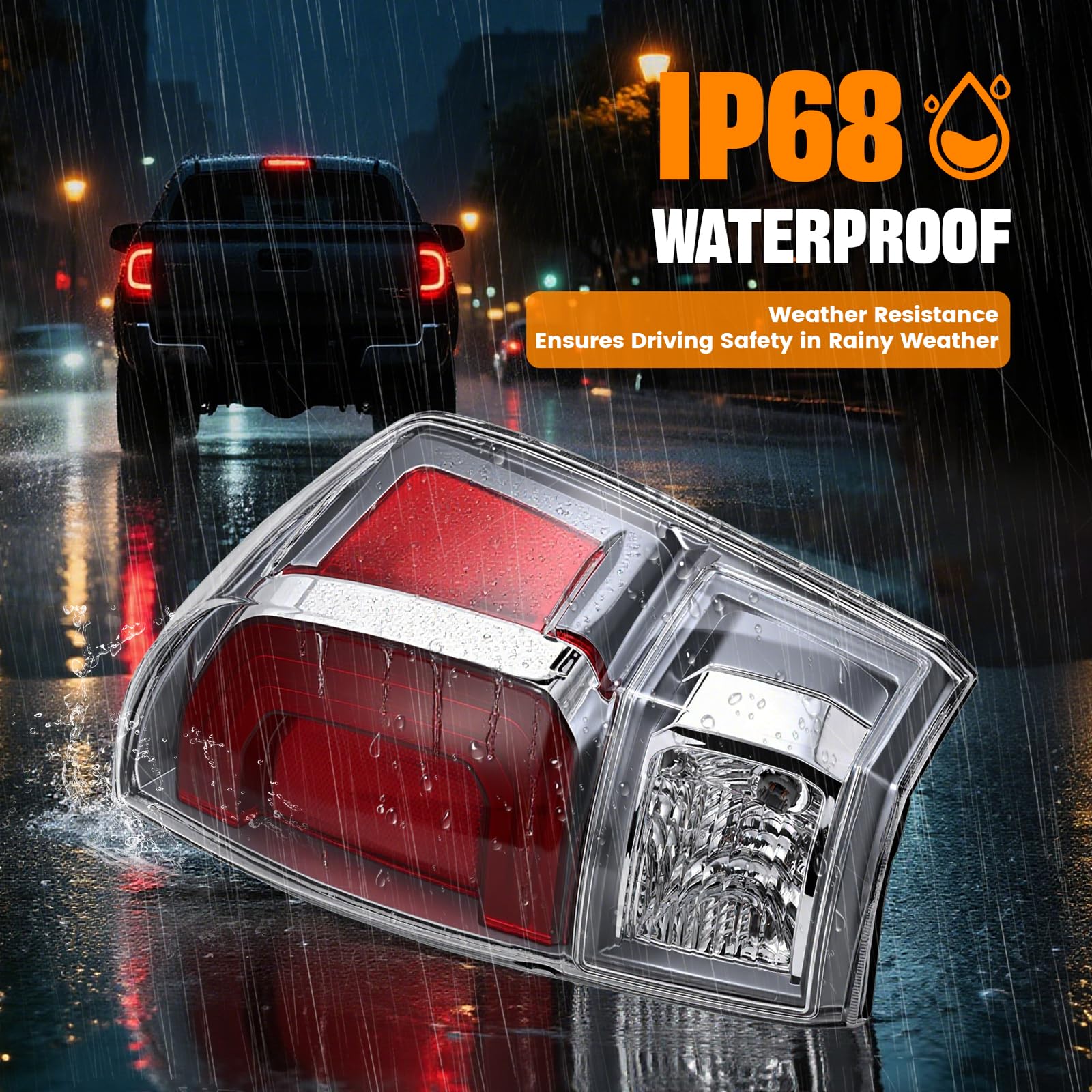 BeamTrack tail light easy-installation for a quick, tool-free upgrade.