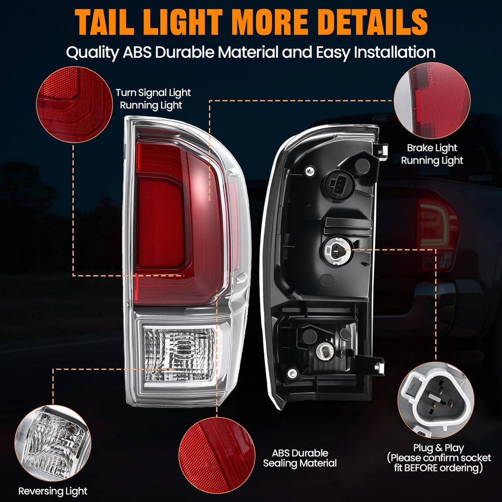 BeamTrack tail light running light mode provides consistent rear illumination.