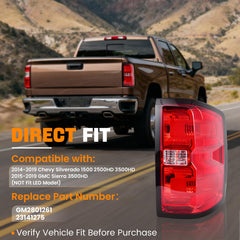 BeamTrack tail light showing brake, turn, running and reverse signals for enhanced visibility