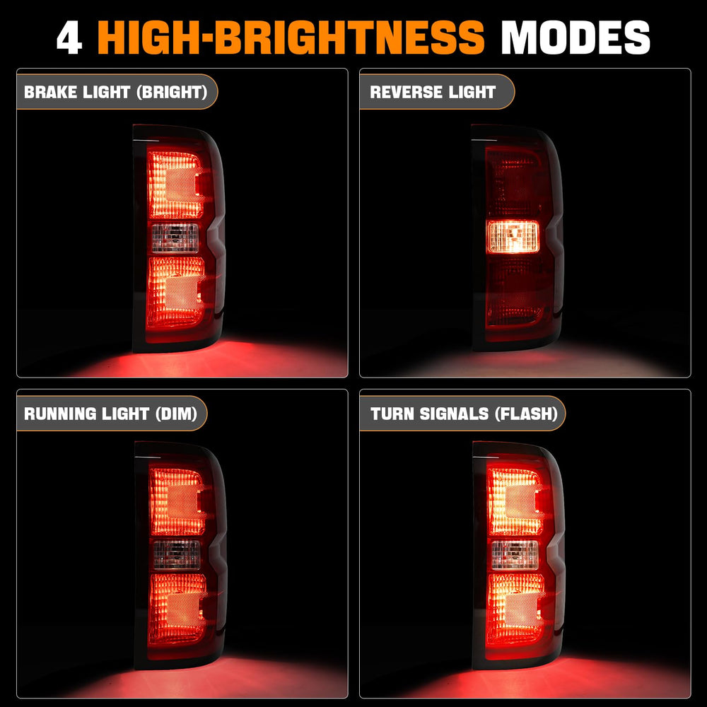 Durable PC housing on BeamTrack tail light protects against impacts and weather