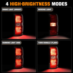 Durable PC housing on BeamTrack tail light protects against impacts and weather