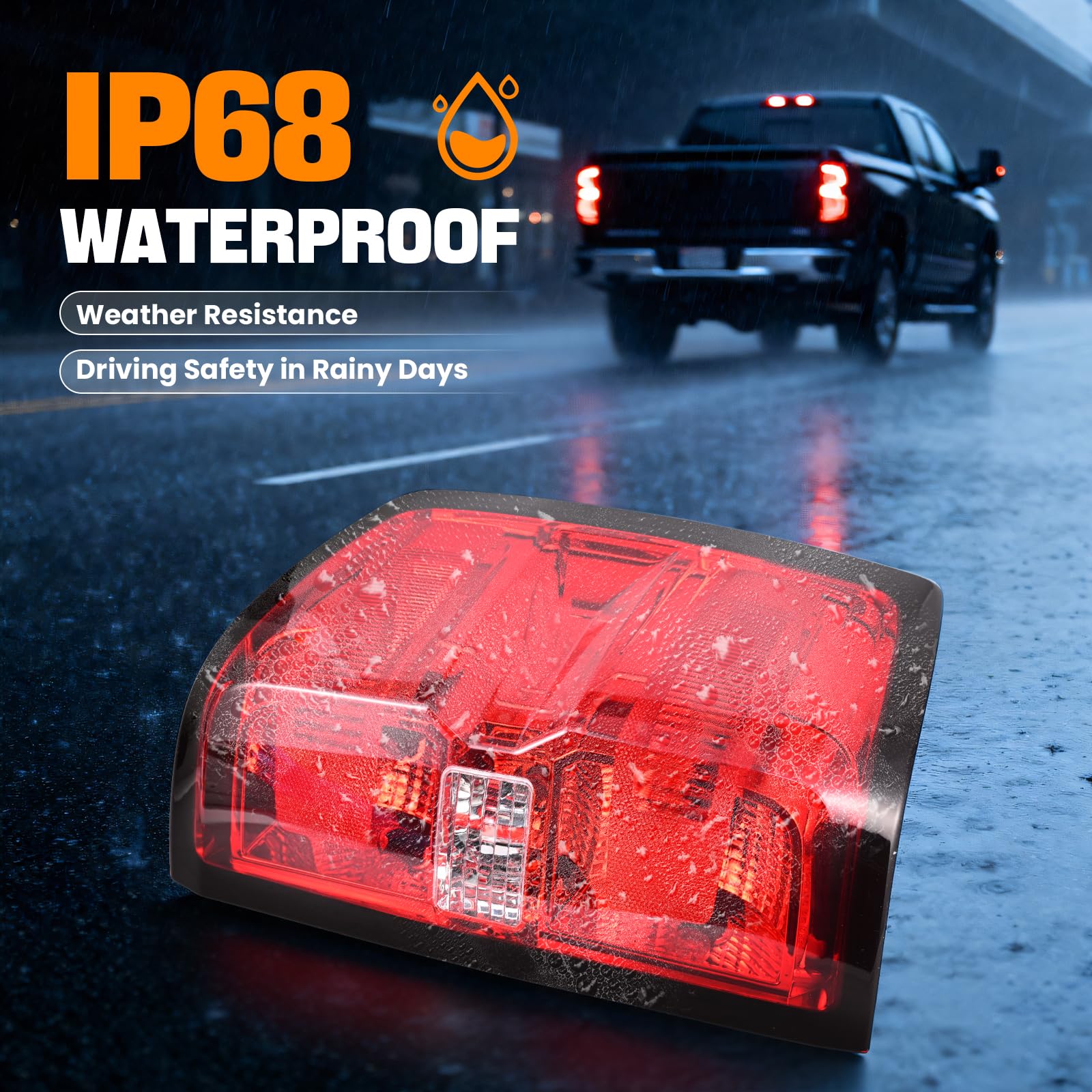 Easy plug-and-play installation with BeamTrack tail light