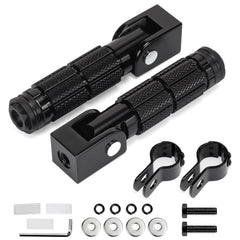 BEAROLNE M8 foot pegs wide-fitment showcase universal mounting and enhanced grip