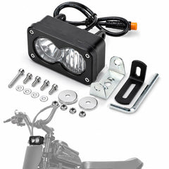 Bearolne LED headlight plug-and-play installation for Ridstar Q20.