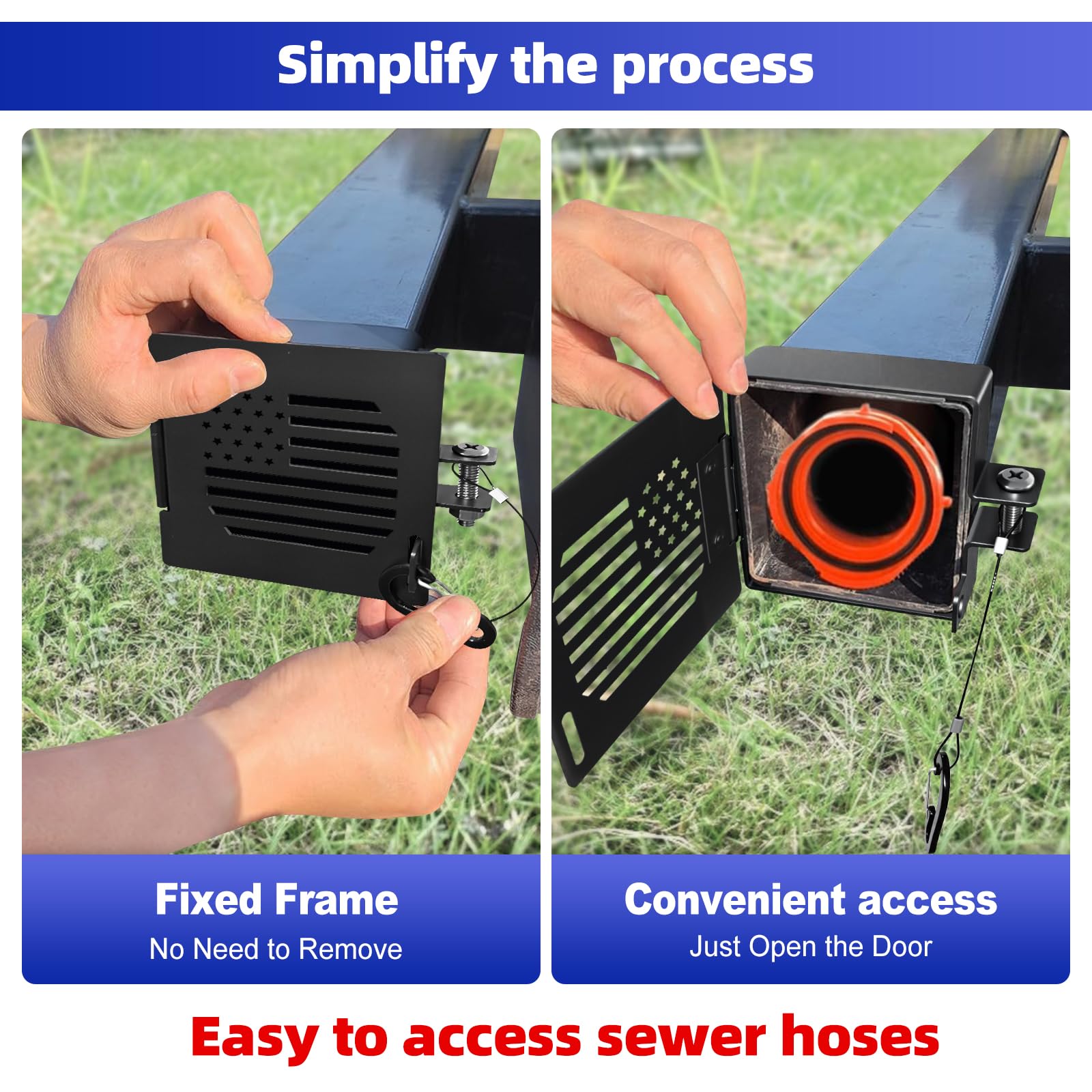 BEASYE vented bumper end design promotes airflow and dryness.