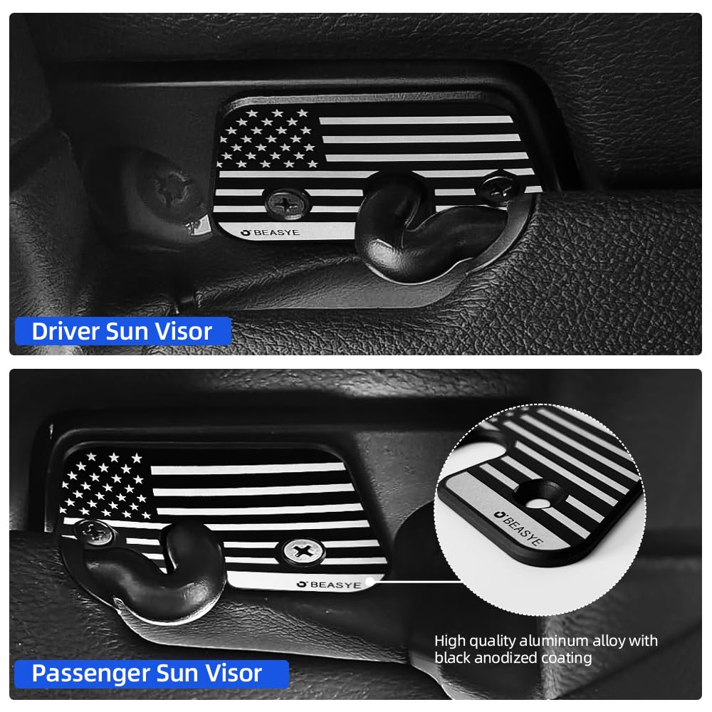 BEASYE installation step visual showing bracket replacement on a Wrangler