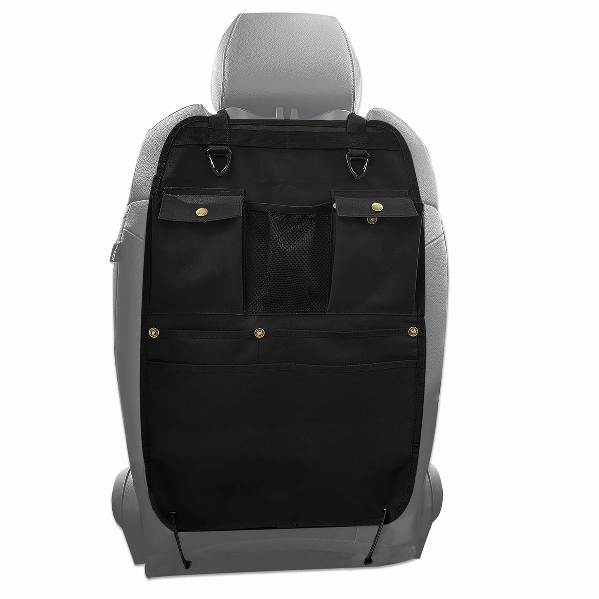 Beatunee back seat organizer with multi-pocket system keeps essentials within reach