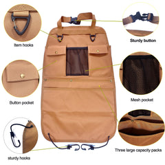 BEATUNEE organizer mounted on seat back secure and discreet