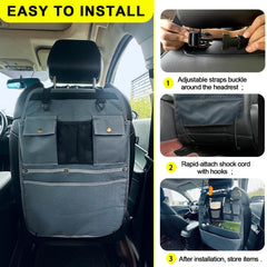 BEATUNEE adjustable straps enable secure installation on most car seats.