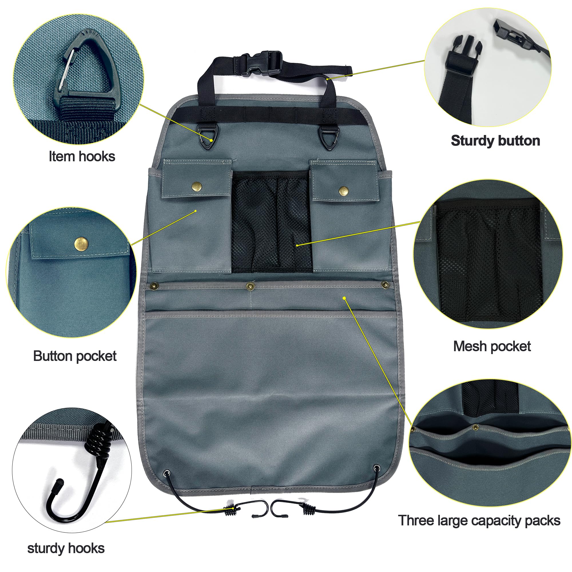 BEATUNEE organizer built from 900D Oxford cloth for daily use and travel.