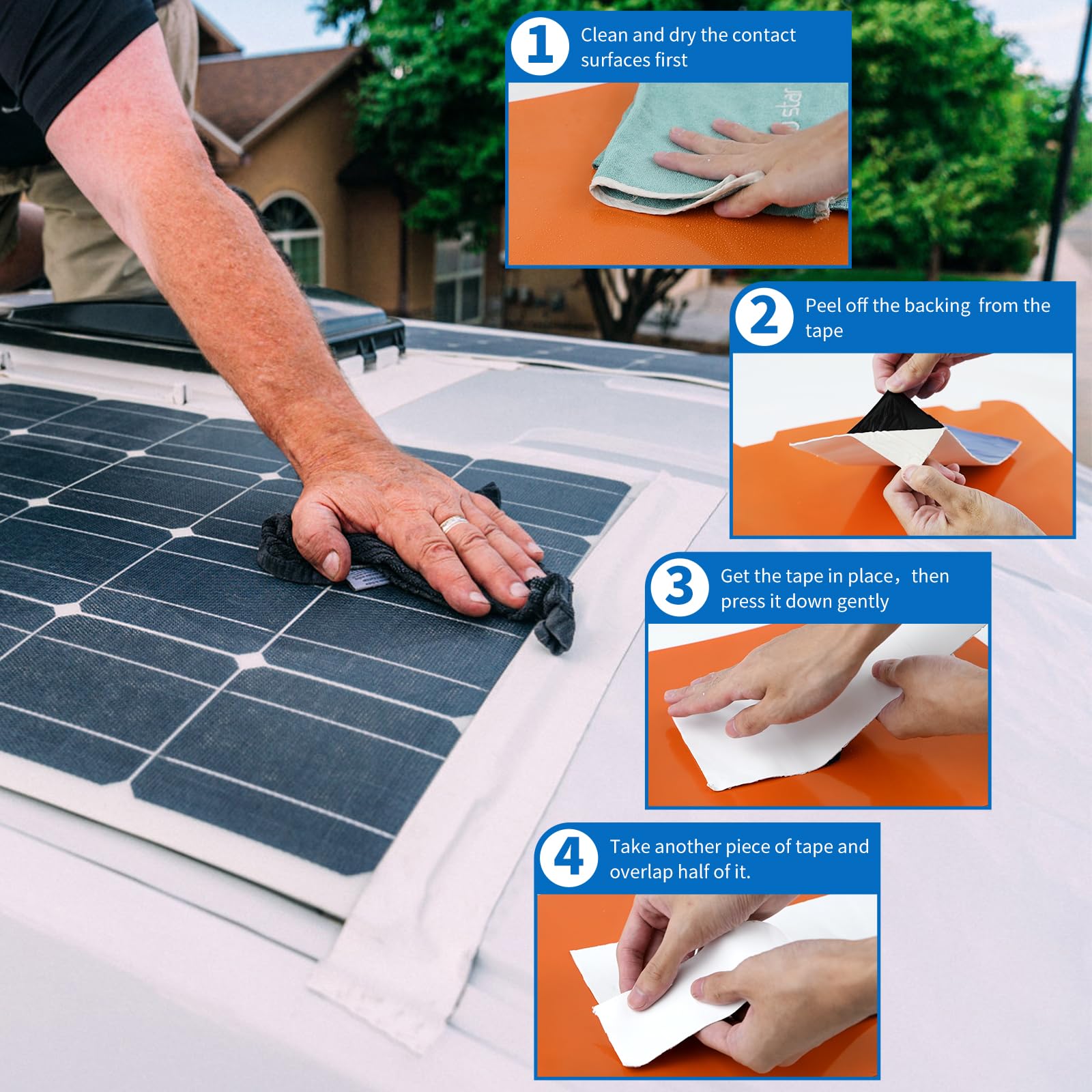 BEBOBLY car window sealing tape used for weatherproofing