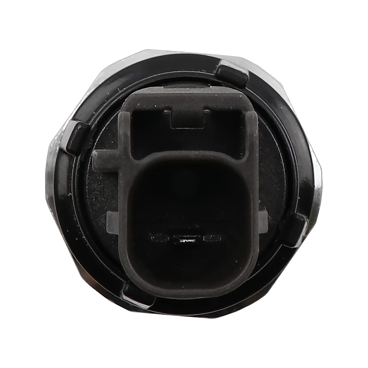 Beck/Arnley oil pressure switch with light, side connector view, quick diagnostic cue